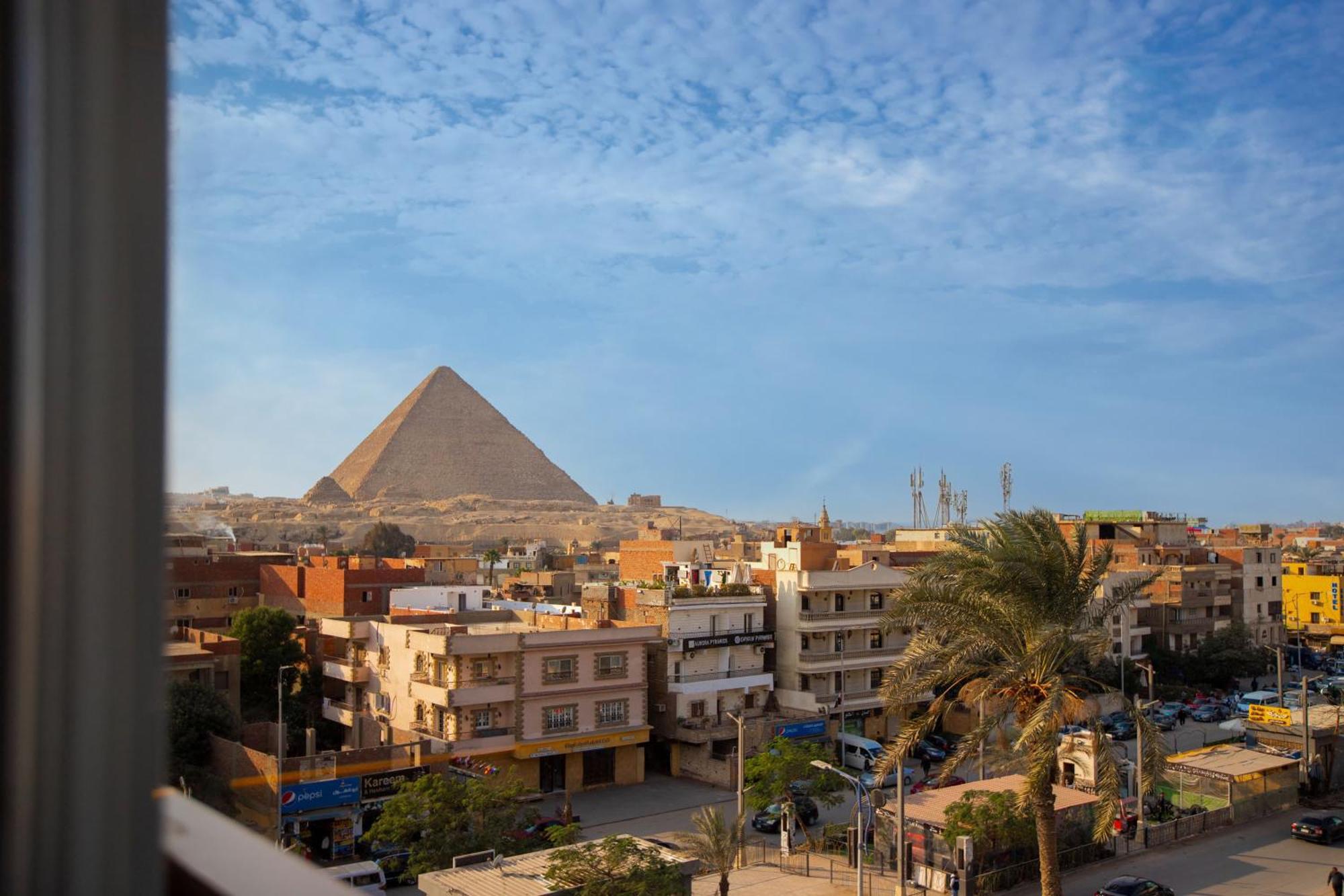 Galaxy Pyramids View Inn Kafret el-Gabal Esterno foto