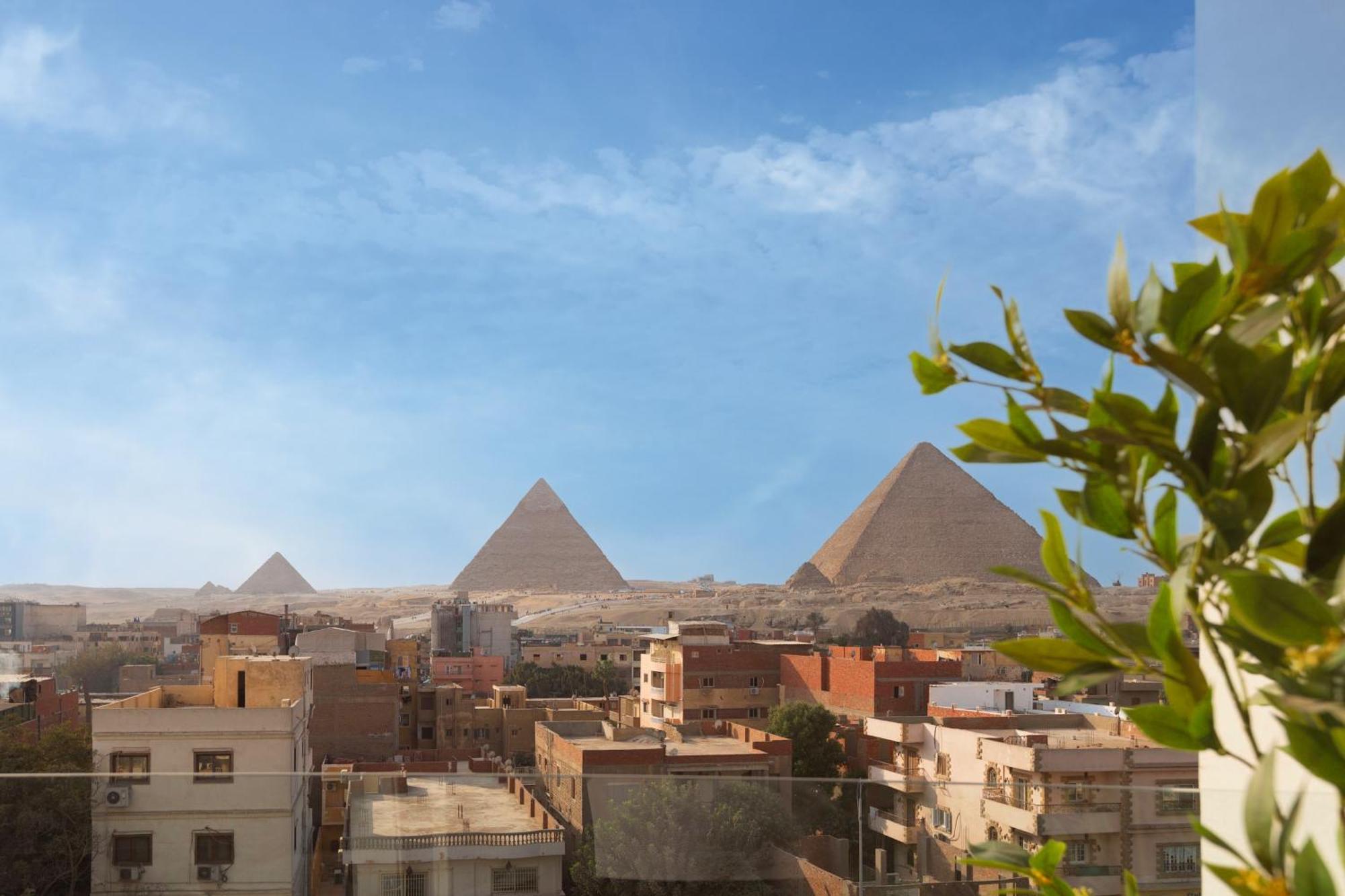 Galaxy Pyramids View Inn Kafret el-Gabal Esterno foto